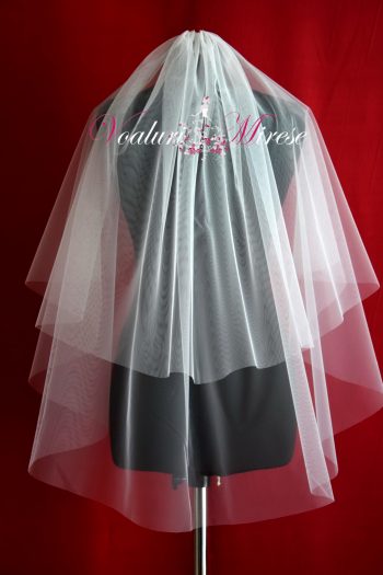 Voal Ivoire Simplu 2 Straturi C111